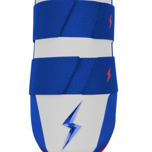 BRUCE BOLT PREMIUM PRO 9 Elbow Guard - USA WHITE