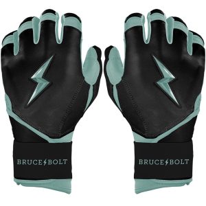 Harrison Bader Signature Series Long Cuff Batting Gloves - Black