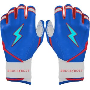 James Outman Signature Series Long Cuff Batting Gloves - Blue